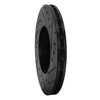 633-76045L Drilled/Slotted Brake Rotor [Black], 1990-1993 Lexus/Toyota/Scion, Position: Front Left - image 4