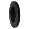 633-76047R Drilled/Slotted Brake Rotor [Black], 1991-1995 Lexus/Toyota/Scion, Position: Front Right - image 4