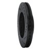 633-76051L Drilled/Slotted Brake Rotor [Black], 1992-2001 Lexus/Toyota/Scion, Position: Front Left - image 4