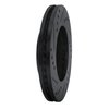 633-76051R Drilled/Slotted Brake Rotor [Black], 1992-2001 Lexus/Toyota/Scion, Position: Front Right - image 4