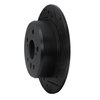 633-76053R Drilled/Slotted Brake Rotor [Black], 1992-2003 Lexus/Toyota/Scion, Position: Rear Right - image 2