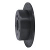 633-76054R Drilled/Slotted Brake Rotor [Black], 1992-2003 Lexus/Toyota/Scion, Position: Rear Right - image 2
