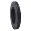 633-76057L Drilled/Slotted Brake Rotor [Black], 1992-1995 Lexus/Toyota/Scion, Position: Front Left - image 4
