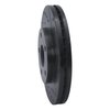 633-76057R Drilled/Slotted Brake Rotor [Black], 1992-1995 Lexus/Toyota/Scion, Position: Front Right - image 2