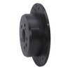 633-76060R Drilled/Slotted Brake Rotor [Black], 1994-1995 Lexus/Toyota/Scion, Position: Rear Right - image 2