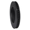 633-76061R Drilled/Slotted Brake Rotor [Black], 1993-1998 Lexus/Toyota/Scion, Position: Front Right - image 4