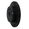 633-76064R Drilled/Slotted Brake Rotor [Black], 1993-1998 Lexus/Toyota/Scion, Position: Rear Right - image 2