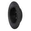 633-76065R Drilled/Slotted Brake Rotor [Black], 1995-1999 Lexus/Toyota/Scion, Position: Rear Right - image 4