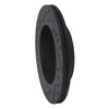 633-76070R Drilled/Slotted Brake Rotor [Black], 1999-2005 Lexus/Toyota/Scion, Position: Front Right - image 4