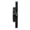 633-76072R Drilled/Slotted Brake Rotor [Black], 2000-2005 Lexus/Toyota/Scion, Position: Front Right - image 3