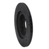 633-76073R Drilled/Slotted Brake Rotor [Black], 2000-2005 Lexus/Toyota/Scion, Position: Rear Right - image 4