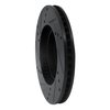 633-76087R Drilled/Slotted Brake Rotor [Black], 2010-2017 Lexus/Toyota/Scion, Position: Front Right - image 4