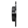 633-76095L Drilled/Slotted Brake Rotor [Black], 1981-1985 Lexus/Toyota/Scion, Position: Front Left - image 3
