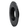 633-76095L Drilled/Slotted Brake Rotor [Black], 1981-1985 Lexus/Toyota/Scion, Position: Front Left - image 4