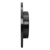 633-76095R Drilled/Slotted Brake Rotor [Black], 1981-1985 Lexus/Toyota/Scion, Position: Front Right - image 3