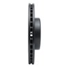 633-76096R Drilled/Slotted Brake Rotor [Black], 1984-1995 Lexus/Toyota/Scion, Position: Front Right - image 3