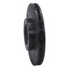 633-76105R Drilled/Slotted Brake Rotor [Black], 1987-1988 Lexus/Toyota/Scion, Position: Front Right - image 2