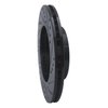 633-76109L Drilled/Slotted Brake Rotor [Black], 1991-1997 Lexus/Toyota/Scion, Position: Front Left - image 4