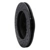 633-76110R Drilled/Slotted Brake Rotor [Black], 1990-1992 Lexus/Toyota/Scion, Position: Front Right - image 4