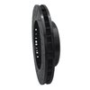 633-76112R Drilled/Slotted Brake Rotor [Black], 1998-2007 Lexus/Toyota/Scion, Position: Front Right - image 4