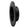 633-76114L Drilled/Slotted Brake Rotor [Black], 1999-2003 Lexus/Toyota/Scion, Position: Rear Left - image 4