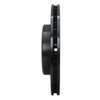 633-76119R Drilled/Slotted Brake Rotor [Black], 1993-1998 Lexus/Toyota/Scion, Position: Front Right - image 3