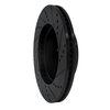 633-76124L Drilled/Slotted Brake Rotor [Black], 2000-2007 Lexus/Toyota/Scion, Position: Front Left - image 4