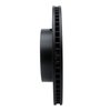 633-76126R Drilled/Slotted Brake Rotor [Black], 2003-2009 Lexus/Toyota/Scion, Position: Front Right - image 3