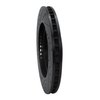 633-76129R Drilled/Slotted Brake Rotor [Black], 2004-2009 Lexus/Toyota/Scion, Position: Front Right - image 4