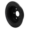 633-76131L Drilled/Slotted Brake Rotor [Black], 2004-2010 Lexus/Toyota/Scion, Position: Rear Left - image 4