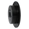 633-76131R Drilled/Slotted Brake Rotor [Black], 2004-2010 Lexus/Toyota/Scion, Position: Rear Right - image 2