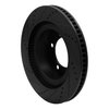 633-76136R Drilled/Slotted Brake Rotor [Black], Fits Select Lexus/Toyota/Scion, Position: Front Right - image 4