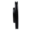 633-76153L Drilled/Slotted Brake Rotor [Black], Fits Select Lexus/Toyota/Scion, Position: Front Left - image 3