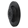 633-79010R Drilled/Slotted Brake Rotor [Black], Fits Select Maserati, Position: Rear Right - image 2