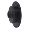 633-80000L Drilled/Slotted Brake Rotor [Black], 1981-1985 Ford/Lincoln/Mercury/Mazda, Position: Rear Left - image 2