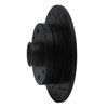 633-80000R Drilled/Slotted Brake Rotor [Black], 1981-1985 Ford/Lincoln/Mercury/Mazda, Position: Rear Right - image 2