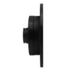 633-80000R Drilled/Slotted Brake Rotor [Black], 1981-1985 Ford/Lincoln/Mercury/Mazda, Position: Rear Right - image 3