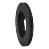 633-80010R Drilled/Slotted Brake Rotor [Black], 1983-1987 Ford/Lincoln/Mercury/Mazda, Position: Front Right - image 3