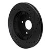 633-80034L Drilled/Slotted Brake Rotor [Black], 1999-2003 Ford/Lincoln/Mercury/Mazda, Position: Front Left - image 4