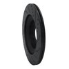 633-80044L Drilled/Slotted Brake Rotor [Black], 2004-2011 Ford/Lincoln/Mercury/Mazda, Position: Rear Left - image 4