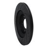 633-80044R Drilled/Slotted Brake Rotor [Black], 2004-2011 Ford/Lincoln/Mercury/Mazda, Position: Rear Right - image 4