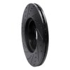633-80048R Drilled/Slotted Brake Rotor [Black], 2007-2013 Ford/Lincoln/Mercury/Mazda, Position: Front Right - image 4