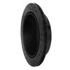 633-80061L Drilled/Slotted Brake Rotor [Black], 1992-2006 Ford/Lincoln/Mercury/Mazda, Position: Rear Left - image 4