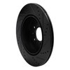 633-80068L Drilled/Slotted Brake Rotor [Black], 2007-2015 Ford/Lincoln/Mercury/Mazda, Position: Rear Left - image 4