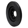 633-80069L Drilled/Slotted Brake Rotor [Black], 2007-2015 Ford/Lincoln/Mercury/Mazda, Position: Front Left - image 4