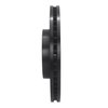 633-80076R Drilled/Slotted Brake Rotor [Black], Fits Select Ford/Lincoln/Mercury/Mazda, Position: Front Right - image 3