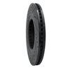 633-80078R Drilled/Slotted Brake Rotor [Black], Fits Select Ford/Lincoln/Mercury/Mazda, Position: Front Right - image 4