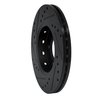 633-92058R Drilled/Slotted Brake Rotor [Black], 2003-2018 Audi/Volkswagen, Position: Front Right - image 4