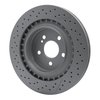 634-63092 GEOSPEC Drilled/Slotted Rotor [Coated], 2008-2015 Mercedes-Benz, Position: Rear - image 4
