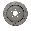 634-63094 GEOSPEC Drilled/Slotted Rotor [Coated], 2010-2018 Mercedes-Benz, Position: Rear - image 1